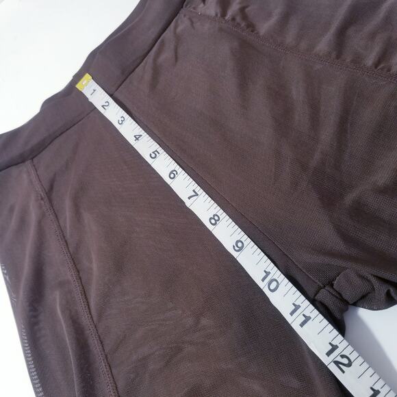 HALF Heart Brown Sheer Leggings Pants size Small - Picture 7 of 12